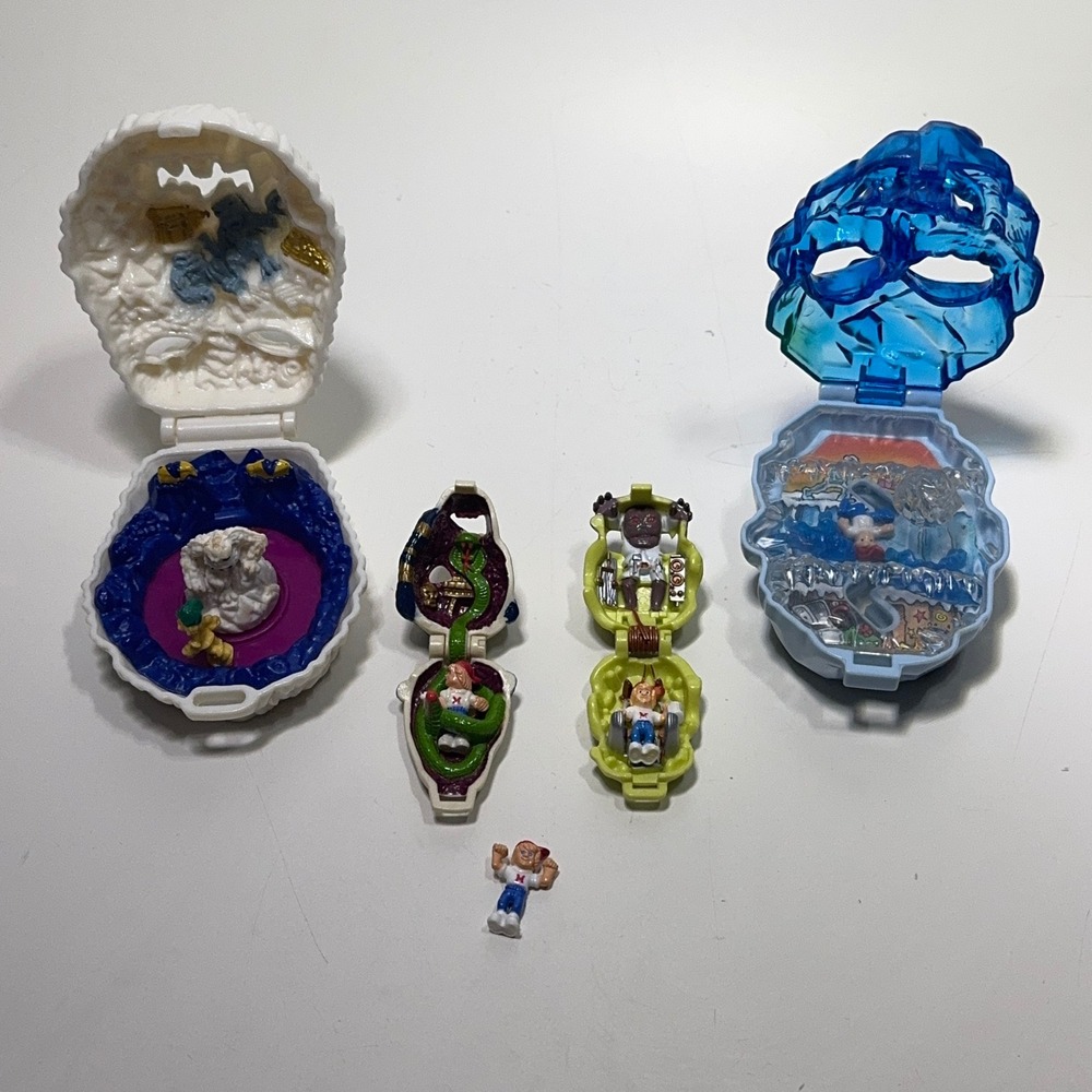 Bluebird Toys Mighty Max Doom Zones Horror Heads Vintage Playset Lot 1993